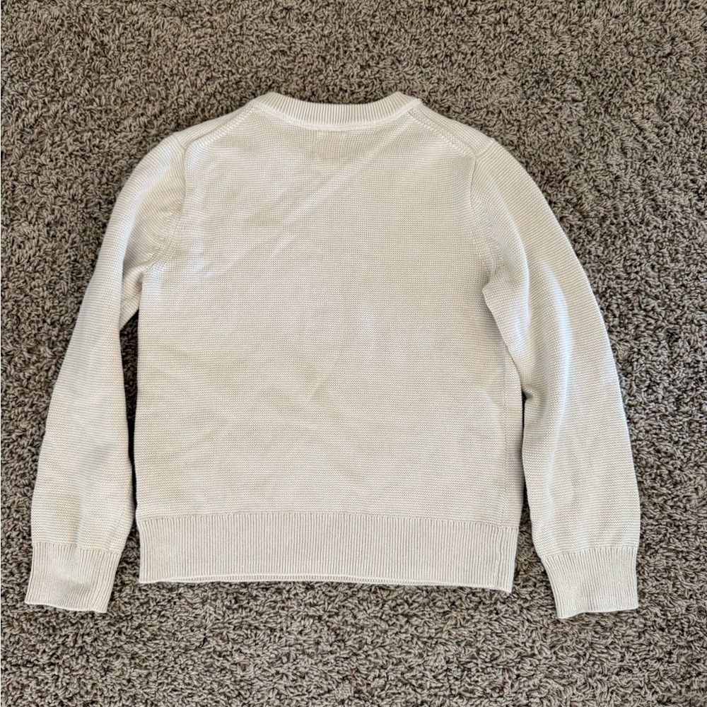 GAP Kids Off-White Crewneck Sweater - Picture 2 of 3